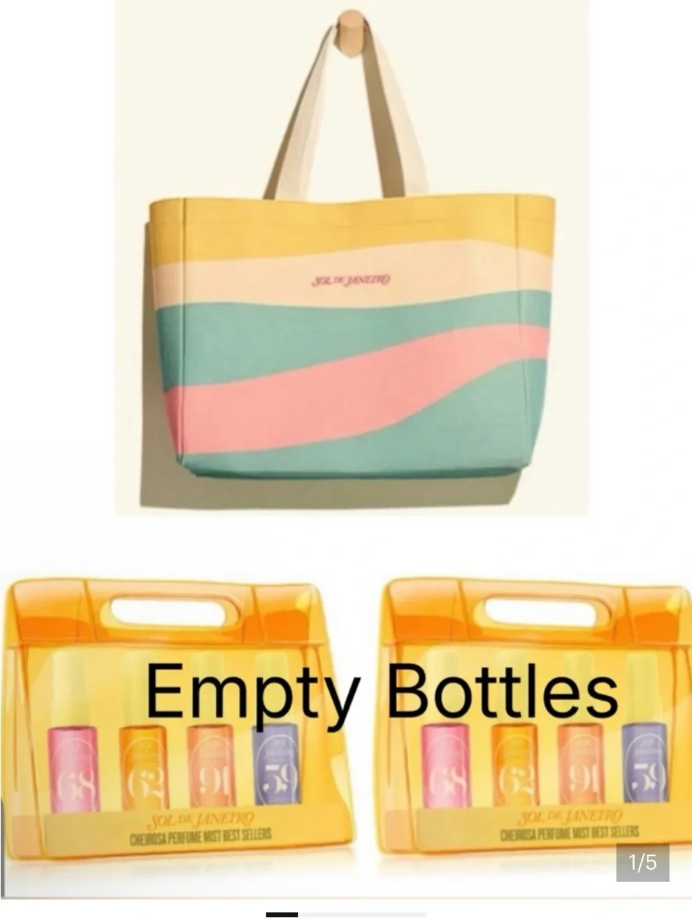 Sol de Janeiro Cheirosa Best Sellers Set (x2) & New Badalada Merch Large Tote